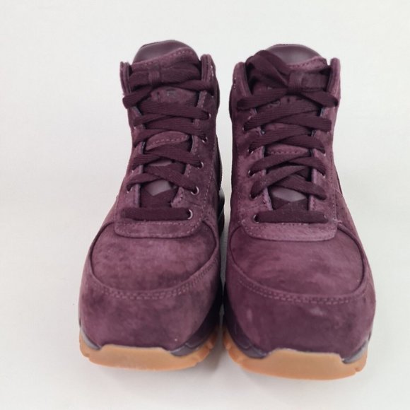 Nike Air Max Goadome ACG Men Boots Burgundy Outdoor Leather main image 8